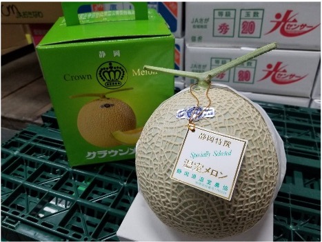 クラウンメロン（化粧箱1玉）